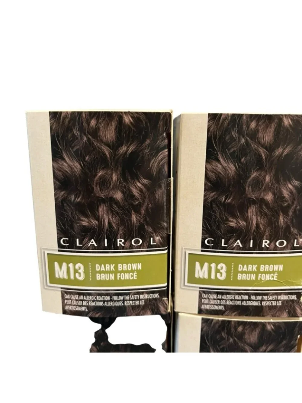 6X Clairol Natural Instincts For Men M13 Dark Brown Hair Color Kit Dye, New